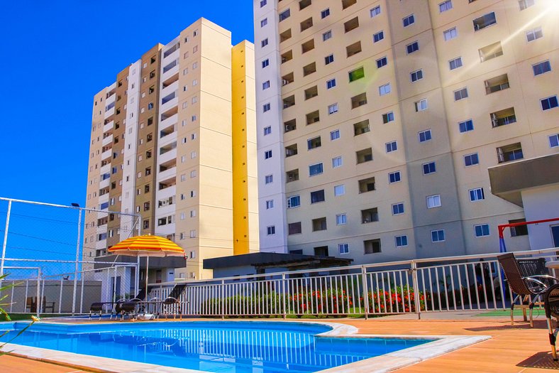 Apartamento Aconchegante próximo ao Shopping Pantanal