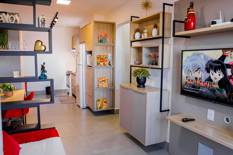 Apartamento moderno com uma estrutura plus - Loft Felau