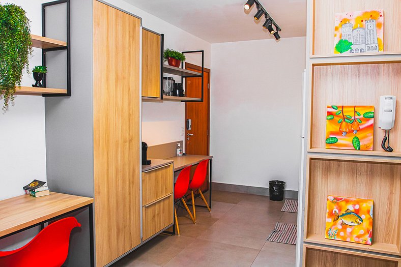 Apartamento moderno com uma estrutura plus - Loft Felau