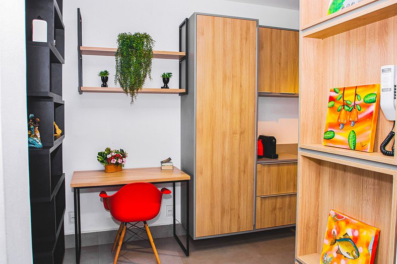 Apartamento moderno com uma estrutura plus - Loft Felau