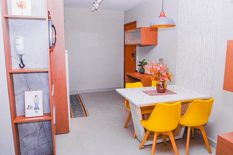 Apartamento sofisticado, confortável e bem equipado - Loft F